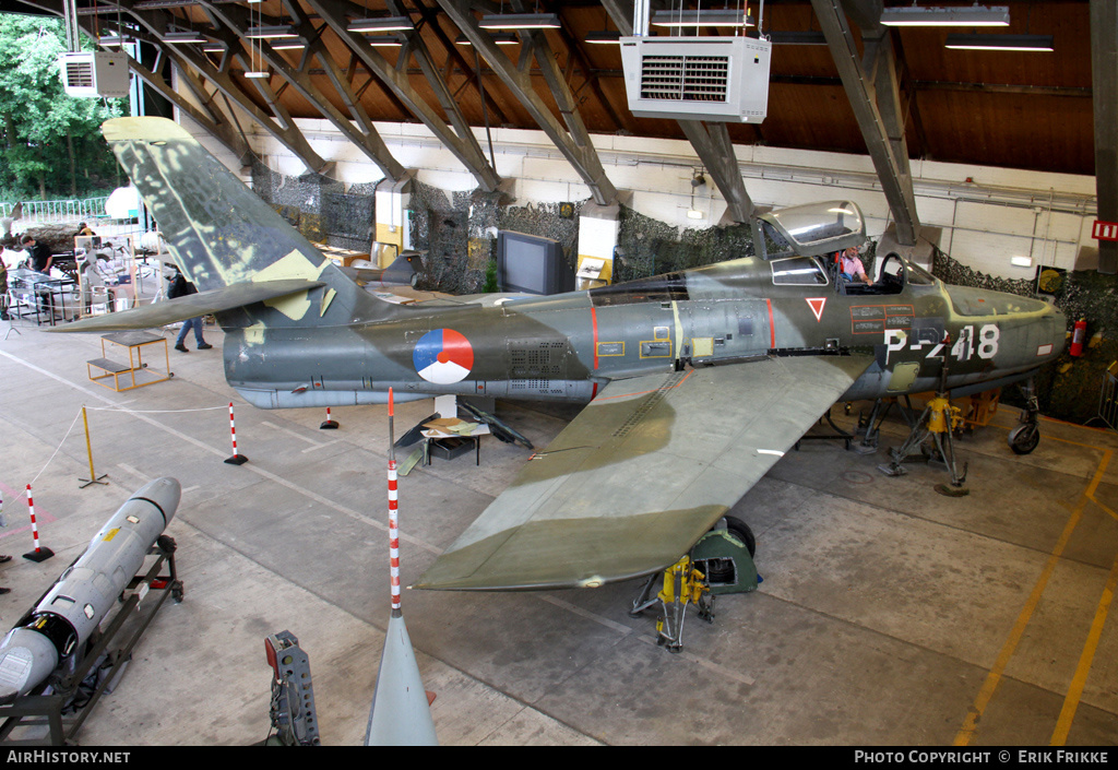 Aircraft Photo of P-248 | Republic F-84F Thunderstreak | Netherlands - Air Force | AirHistory.net #406051
