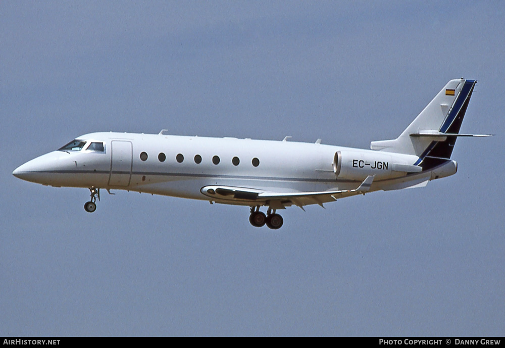 Aircraft Photo of EC-JGN | Israel Aircraft Industries Gulfstream G200 | AirHistory.net #406052