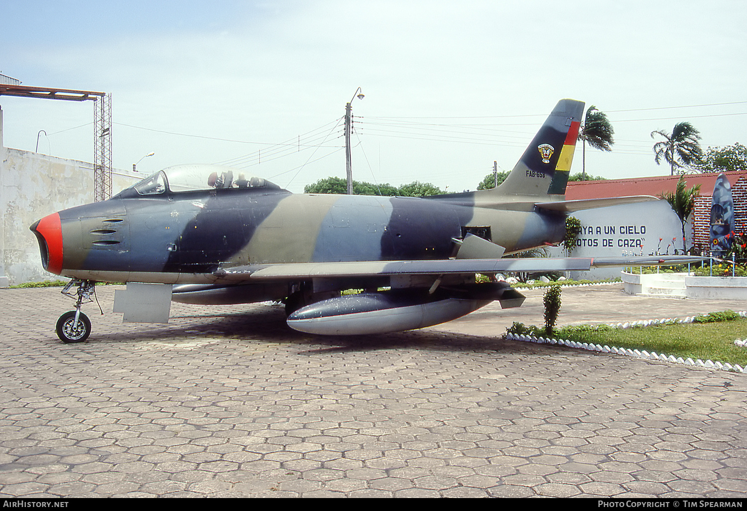 Aircraft Photo of FAB-658 | North American F-86F Sabre | Bolivia - Air Force | AirHistory.net #406055