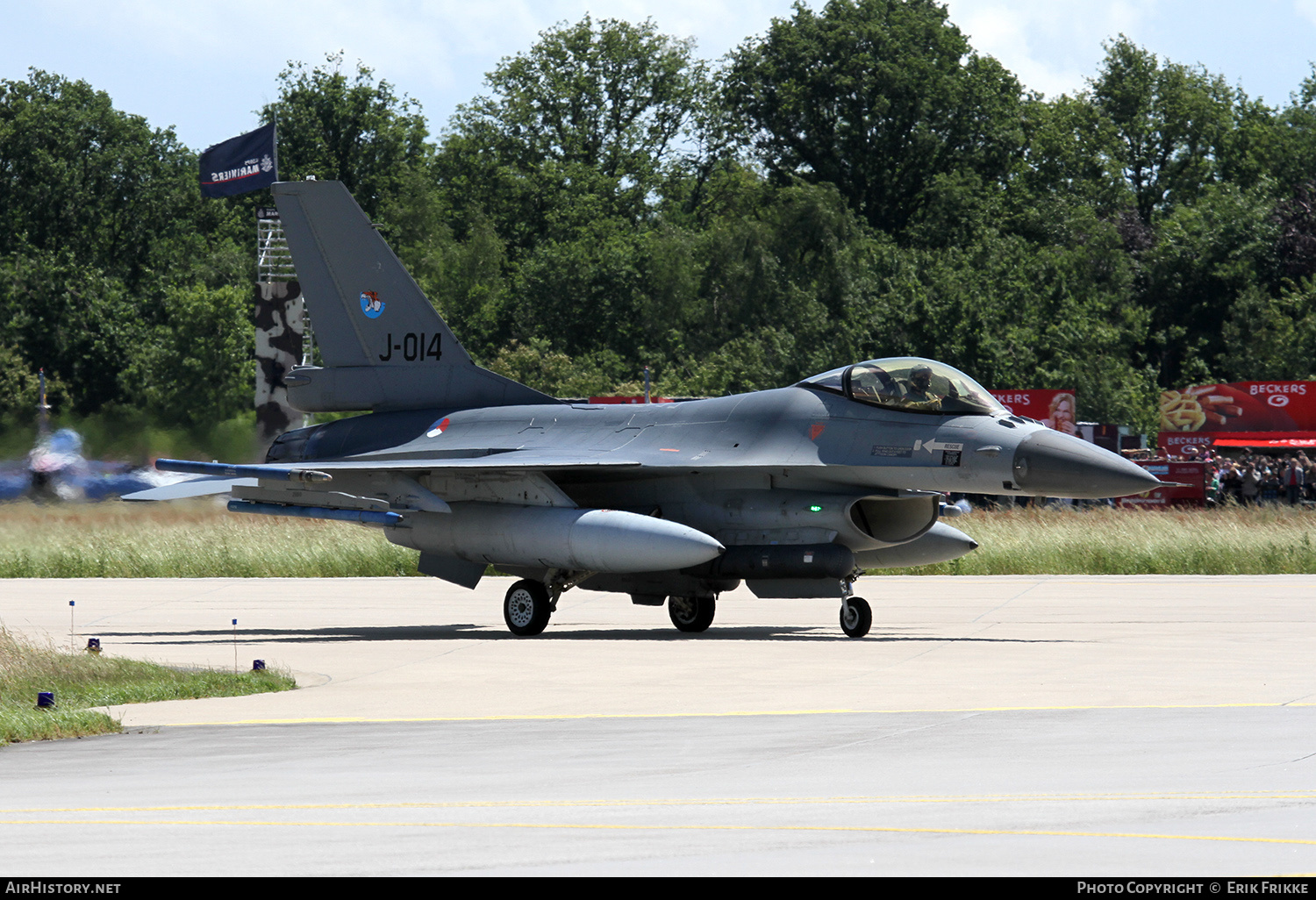 Aircraft Photo of J-014 | General Dynamics F-16AM Fighting Falcon | Netherlands - Air Force | AirHistory.net #406060