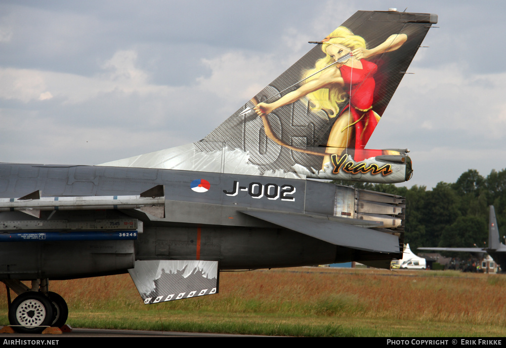 Aircraft Photo of J-002 | General Dynamics F-16AM Fighting Falcon | Netherlands - Air Force | AirHistory.net #406062