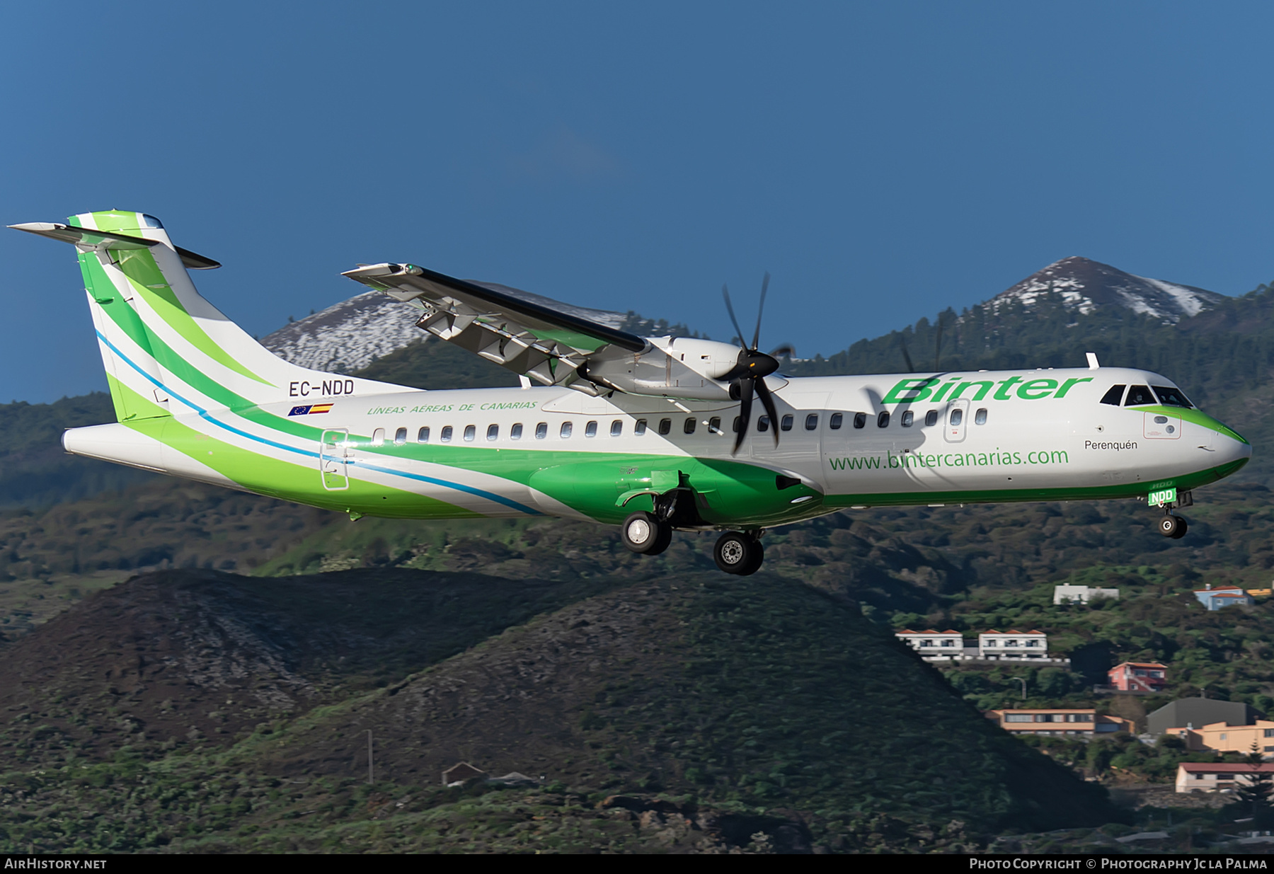 Aircraft Photo of EC-NDD | ATR ATR-72-600 (ATR-72-212A) | Binter Canarias | AirHistory.net #406068