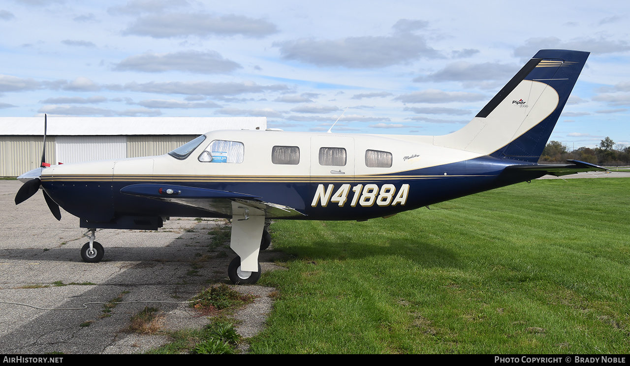Aircraft Photo of N4188A | Piper PA-46-350P Malibu Mirage | AirHistory.net #406077