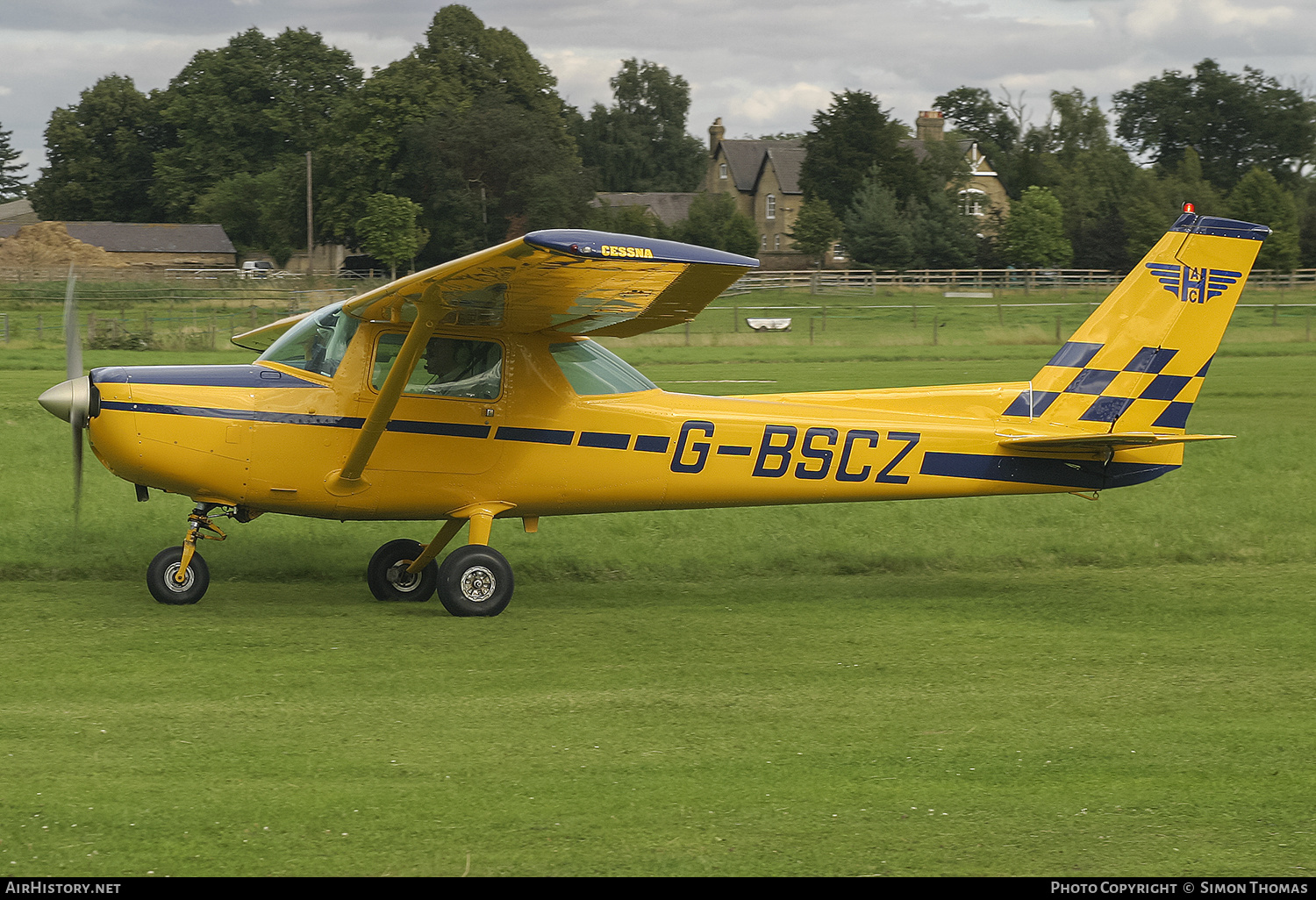 Aircraft Photo of G-BSCZ | Cessna 152 | Halton Aeroplane Club | AirHistory.net #406078