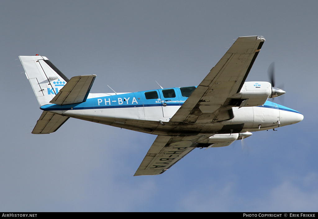 Aircraft Photo of PH-BYA | Beech 58 Baron | KLM Luchtvaartschool | AirHistory.net #406084