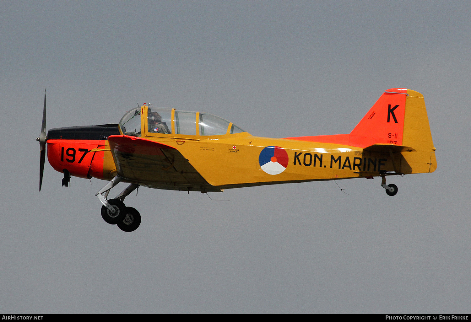 Aircraft Photo of PH-GRY / 197 | Fokker S.11-1 Instructor | Netherlands - Navy | AirHistory.net #406085
