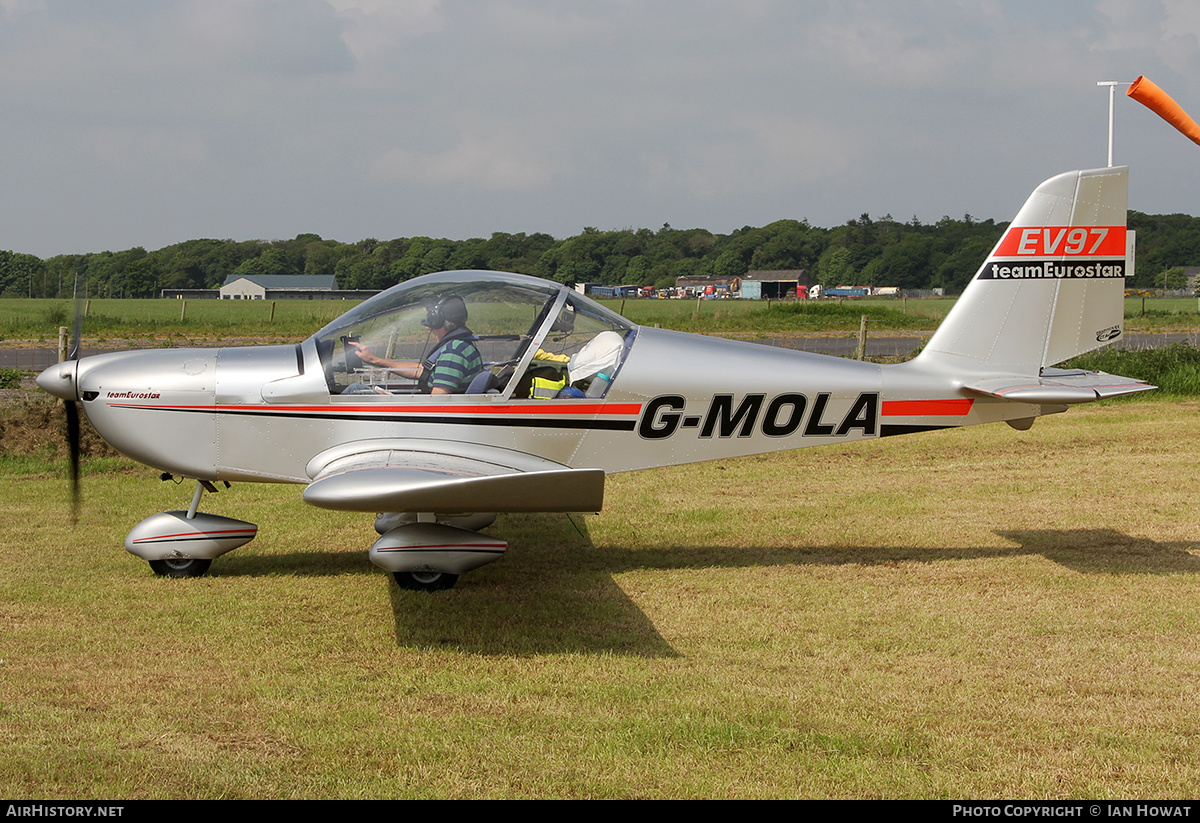 Aircraft Photo of G-MOLA | Cosmik EV-97 TeamEurostar UK | AirHistory.net #406110