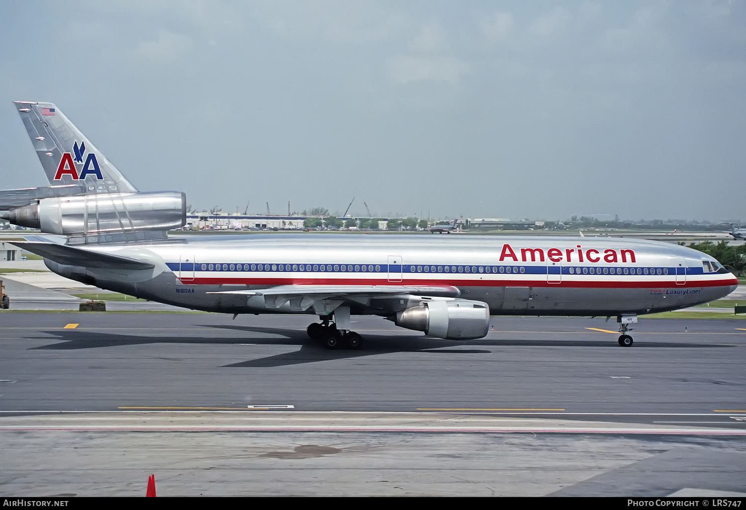 Aircraft Photo of N160AA | McDonnell Douglas DC-10-10 | American Airlines | AirHistory.net #406137