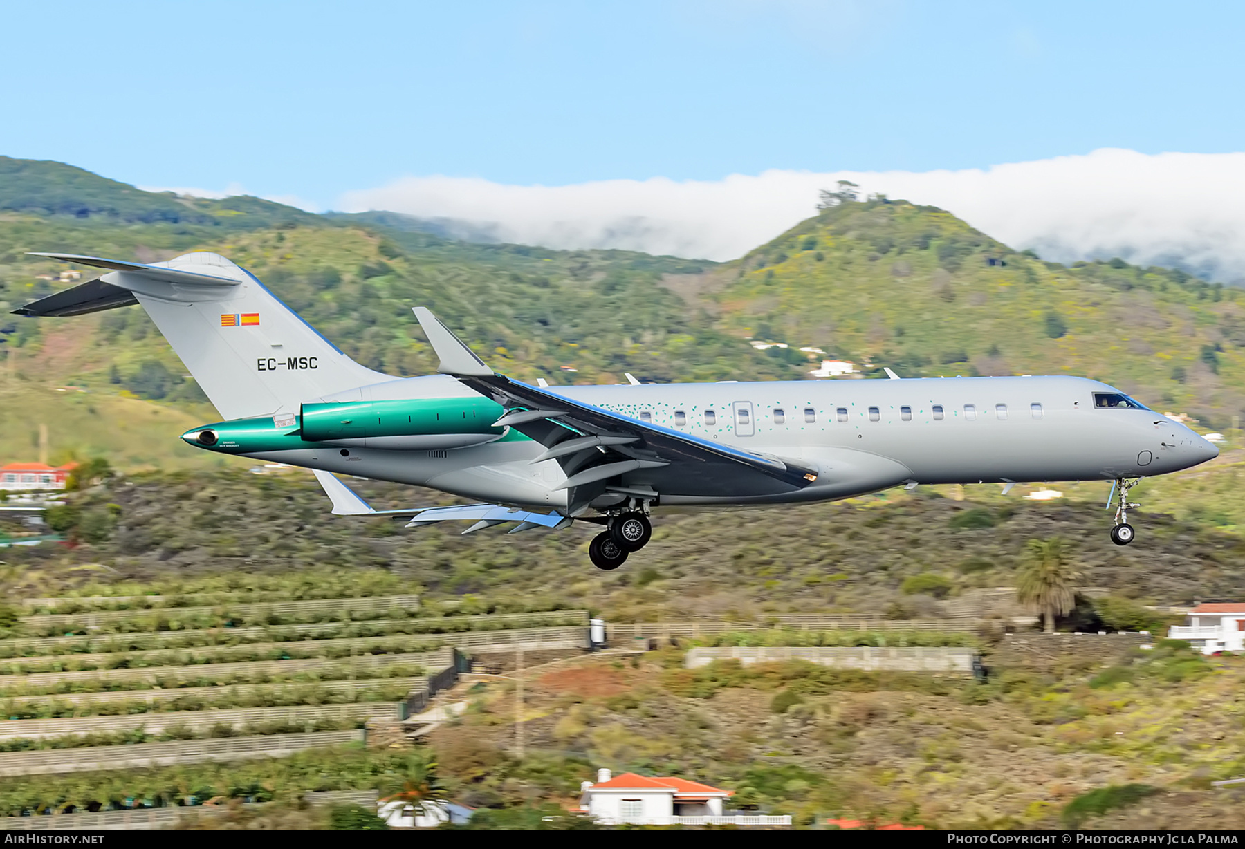 Aircraft Photo of EC-MSC | Bombardier Global 6000 (BD-700-1A10) | AirHistory.net #406141