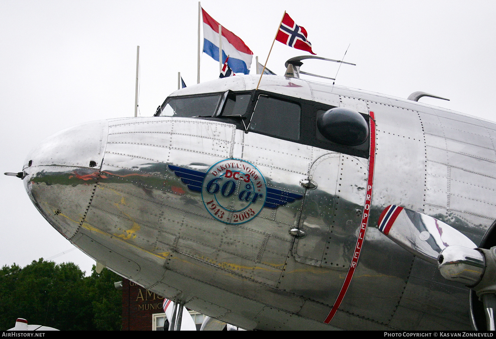 Aircraft Photo of LN-WND | Douglas C-53D Skytrooper | Dakota Norway | Norway - Air Force | AirHistory.net #406149
