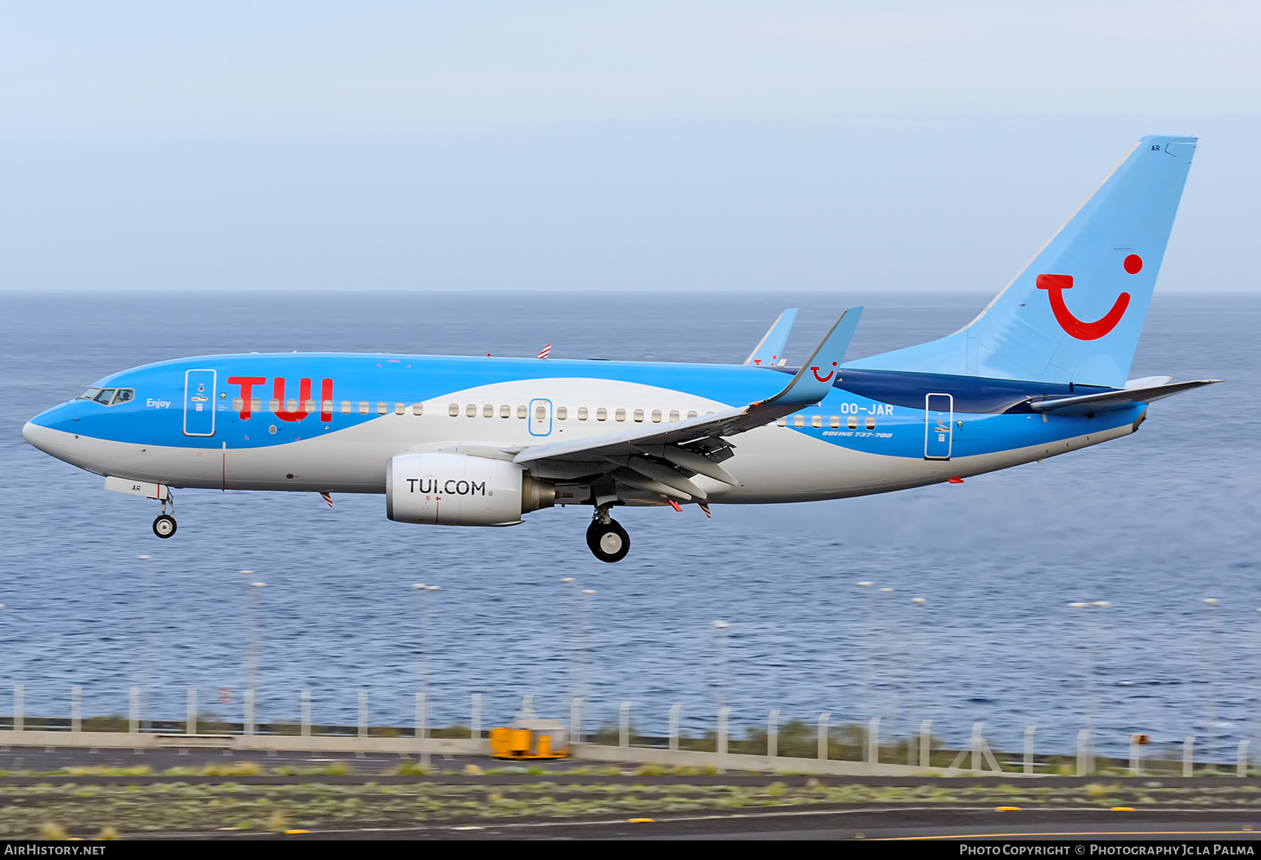 Aircraft Photo of OO-JAR | Boeing 737-7K5 | TUI | AirHistory.net #406174