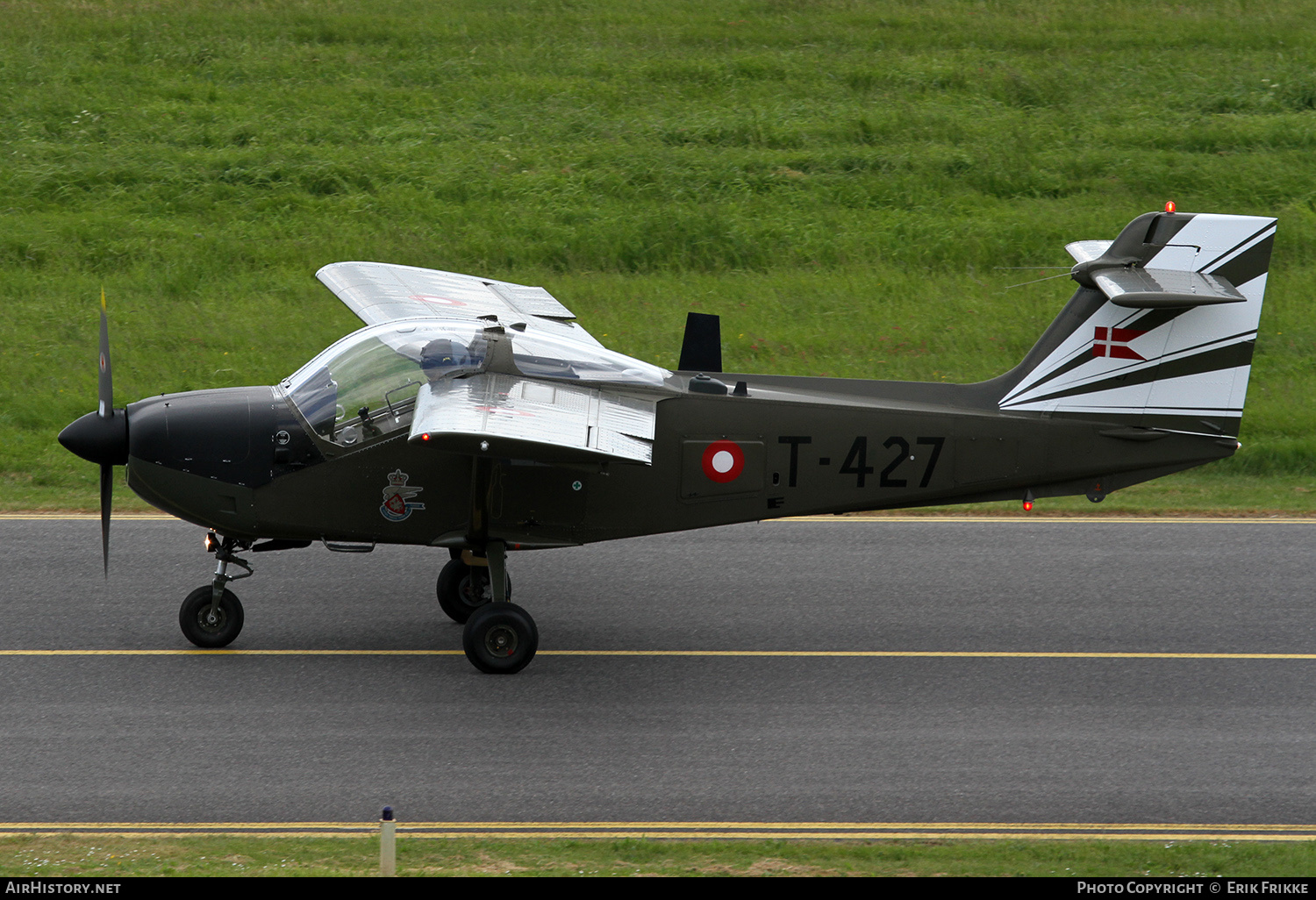Aircraft Photo of T-427 | Saab T-17 Supporter | Denmark - Air Force | AirHistory.net #406178