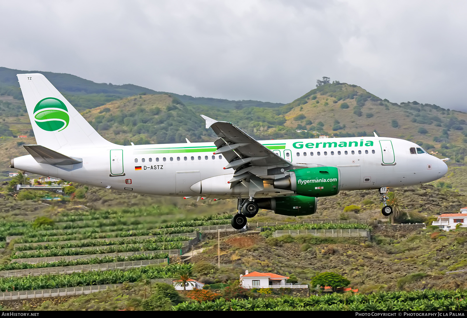 Aircraft Photo of D-ASTZ | Airbus A319-112 | Germania | AirHistory.net #406181