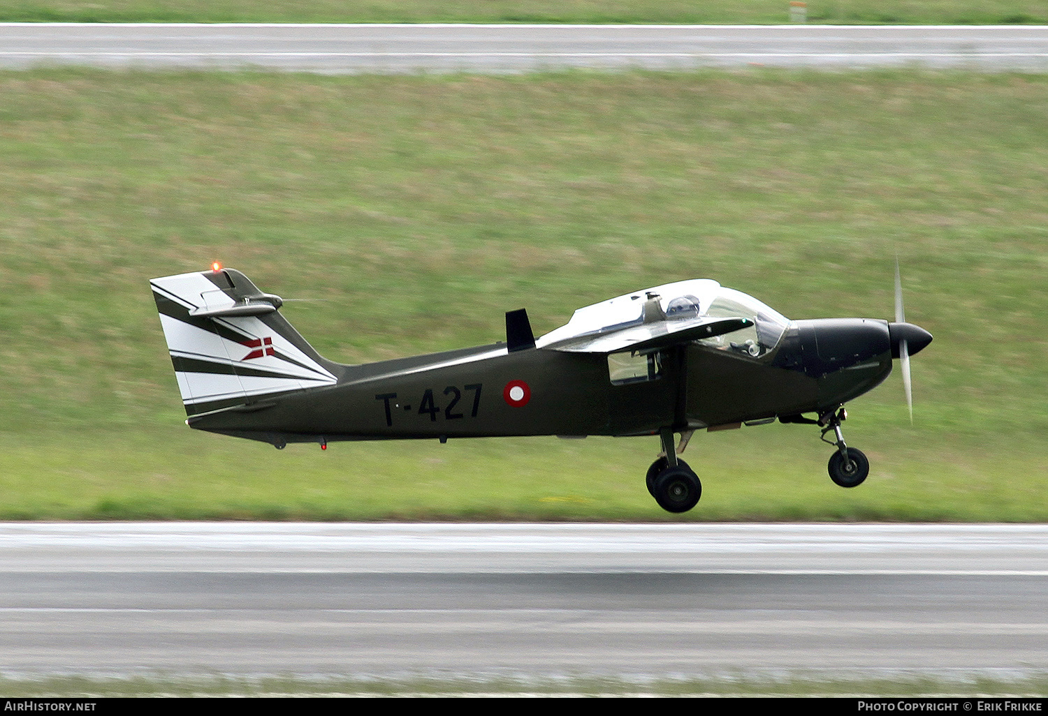 Aircraft Photo of T-427 | Saab T-17 Supporter | Denmark - Air Force | AirHistory.net #406182