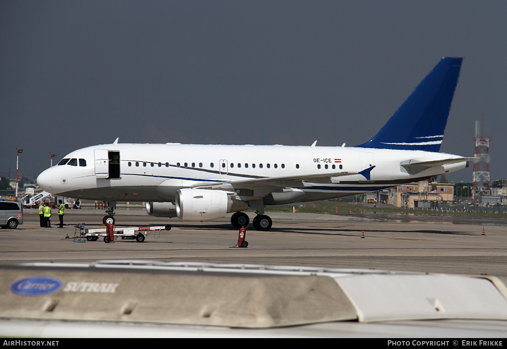 Aircraft Photo of OE-ICE | Airbus ACJ318 (A318-112/CJ) | AirHistory.net #406188