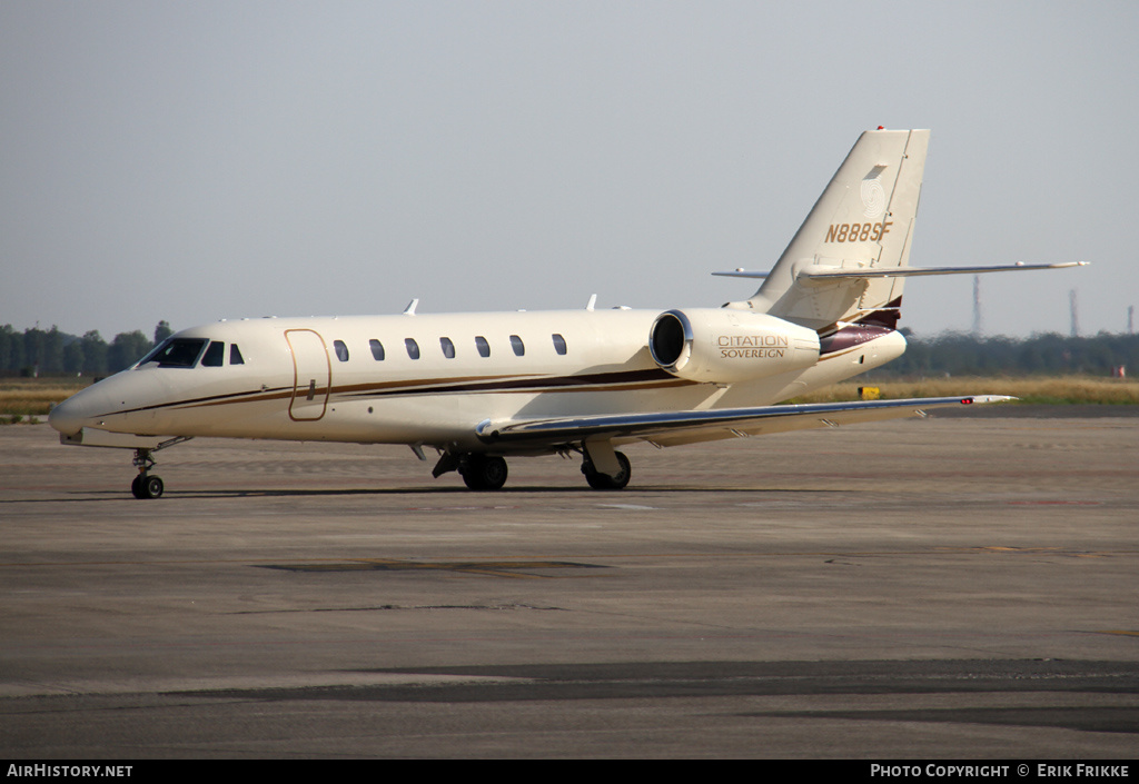 Aircraft Photo of N888SF | Cessna 680 Citation Sovereign | AirHistory.net #406189