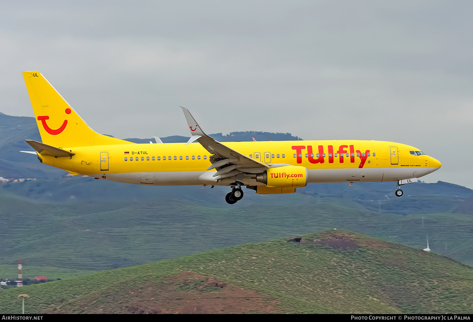 Aircraft Photo of D-ATUL | Boeing 737-8K5 | TUIfly | AirHistory.net #406198