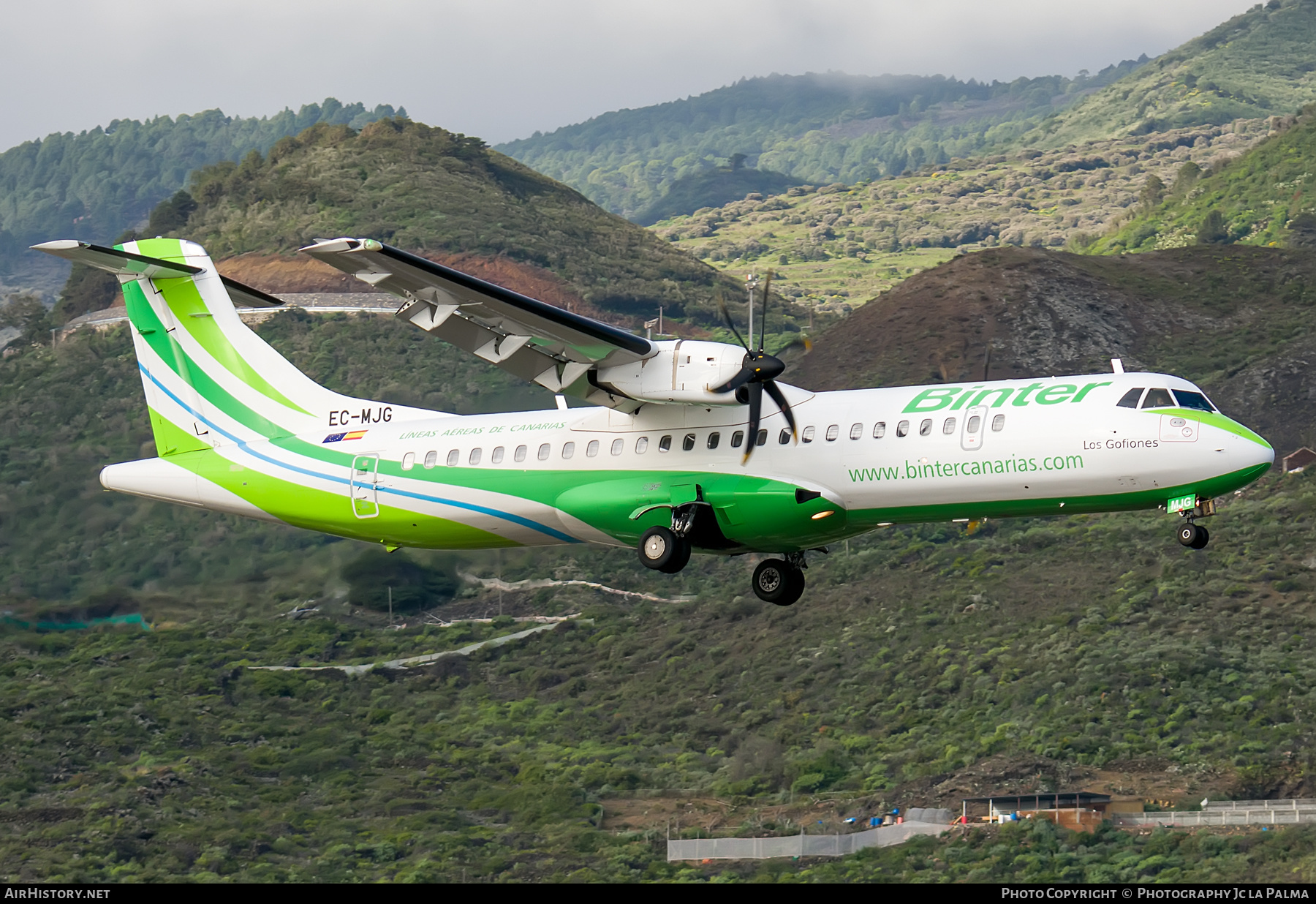 Aircraft Photo of EC-MJG | ATR ATR-72-600 (ATR-72-212A) | Binter Canarias | AirHistory.net #406201