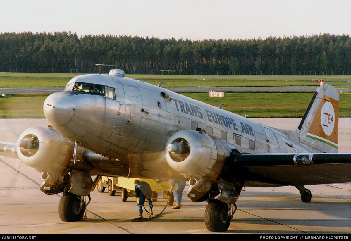 Aircraft Photo of F-BCYX | Douglas C-47A Skytrain | Trans Europe Air - TEA | AirHistory.net #406213