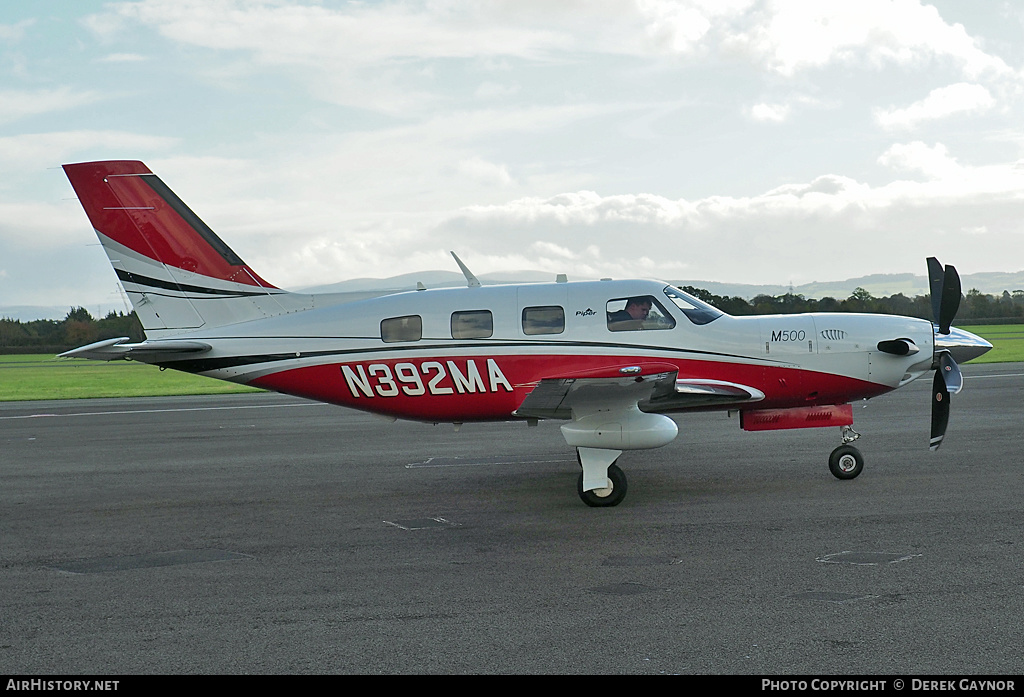 Aircraft Photo of N392MA | Piper PA-46-500TP M500 | AirHistory.net #406217