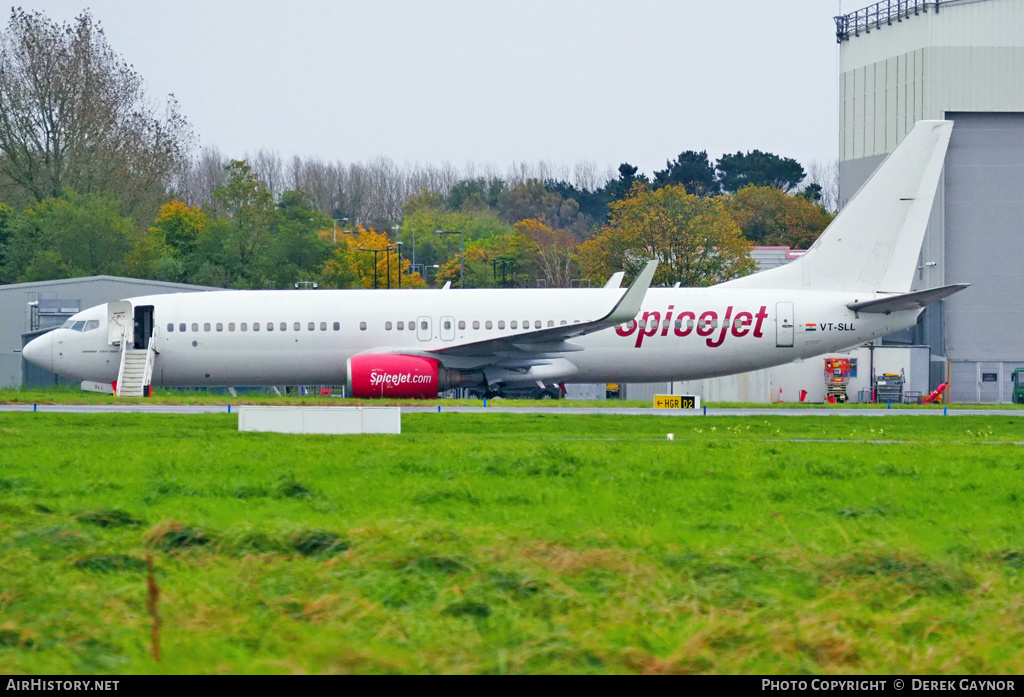 Aircraft Photo of VT-SLL | Boeing 737-8EH | SpiceJet | AirHistory.net #406218
