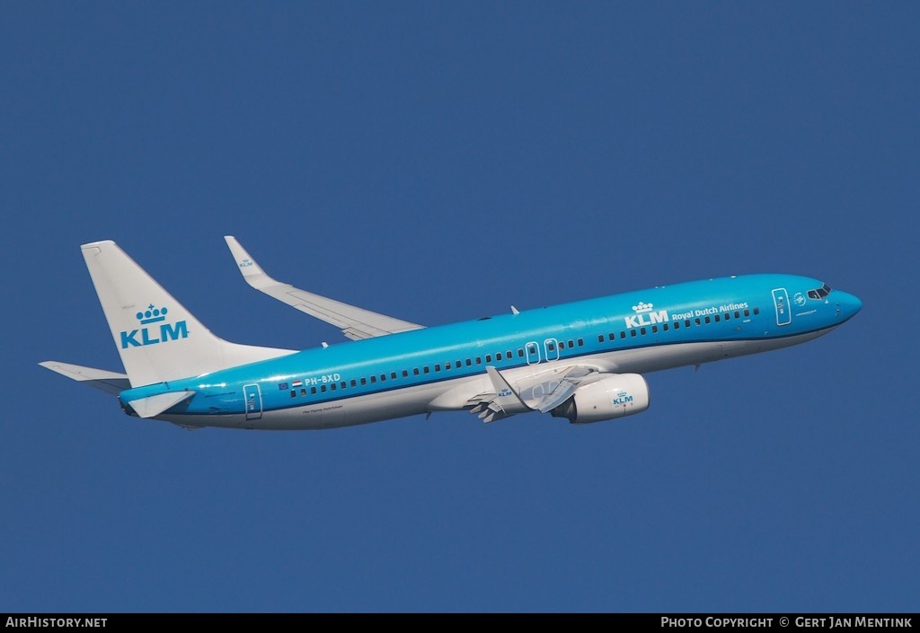 Aircraft Photo of PH-BXD | Boeing 737-8K2 | KLM - Royal Dutch Airlines | AirHistory.net #406228