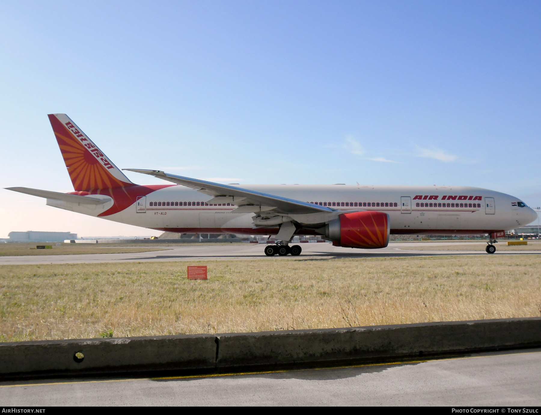 Aircraft Photo of VT-ALD | Boeing 777-237/LR | Air India | AirHistory.net #406238