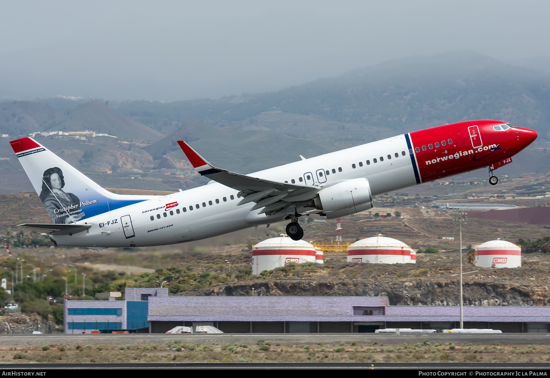 Aircraft Photo of EI-FJZ | Boeing 737-800 | Norwegian | AirHistory.net #406242