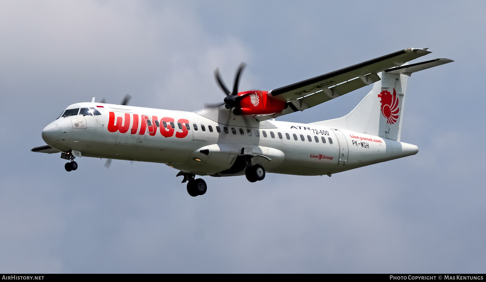 Aircraft Photo of PK-WGH | ATR ATR-72-600 (ATR-72-212A) | Wings Air | AirHistory.net #406243