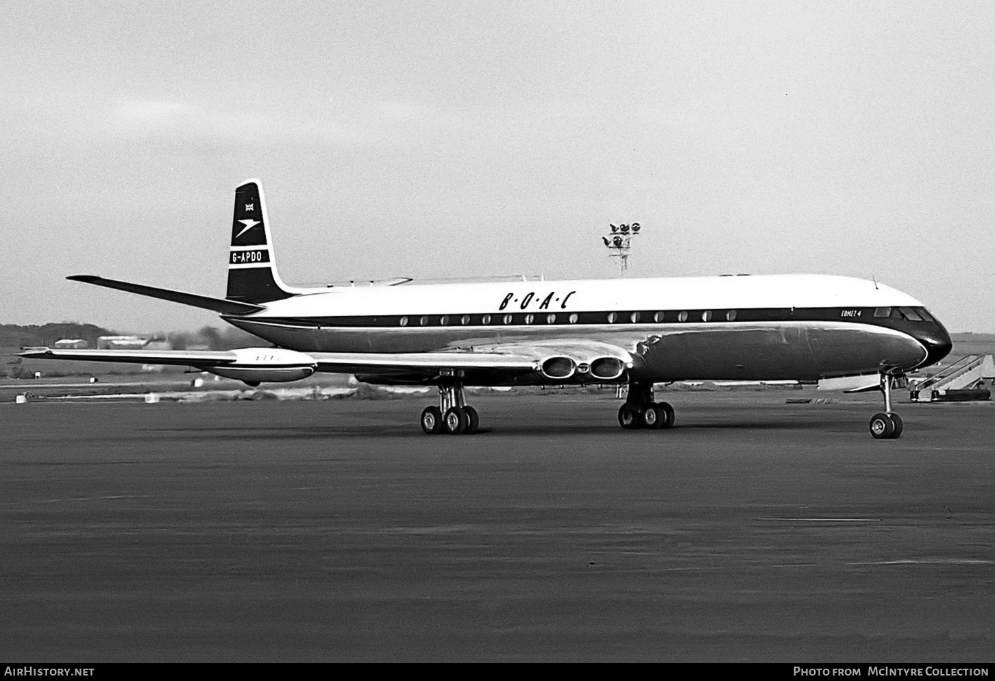 Aircraft Photo of G-APDO | De Havilland D.H. 106 Comet 4 | BOAC - British Overseas Airways Corporation | AirHistory.net #406244
