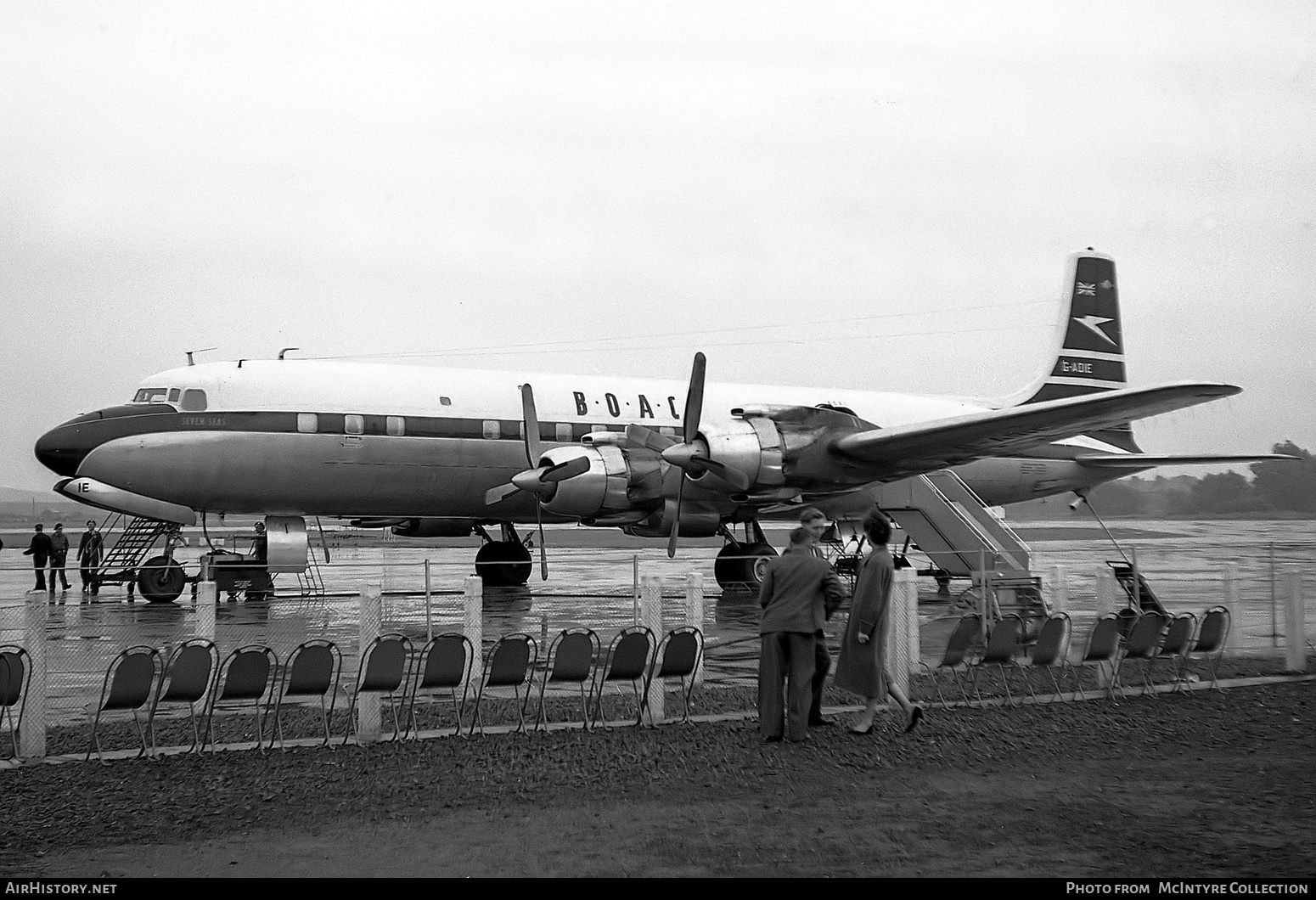 Aircraft Photo of G-AOIE | Douglas DC-7C | BOAC - British Overseas Airways Corporation | AirHistory.net #406249