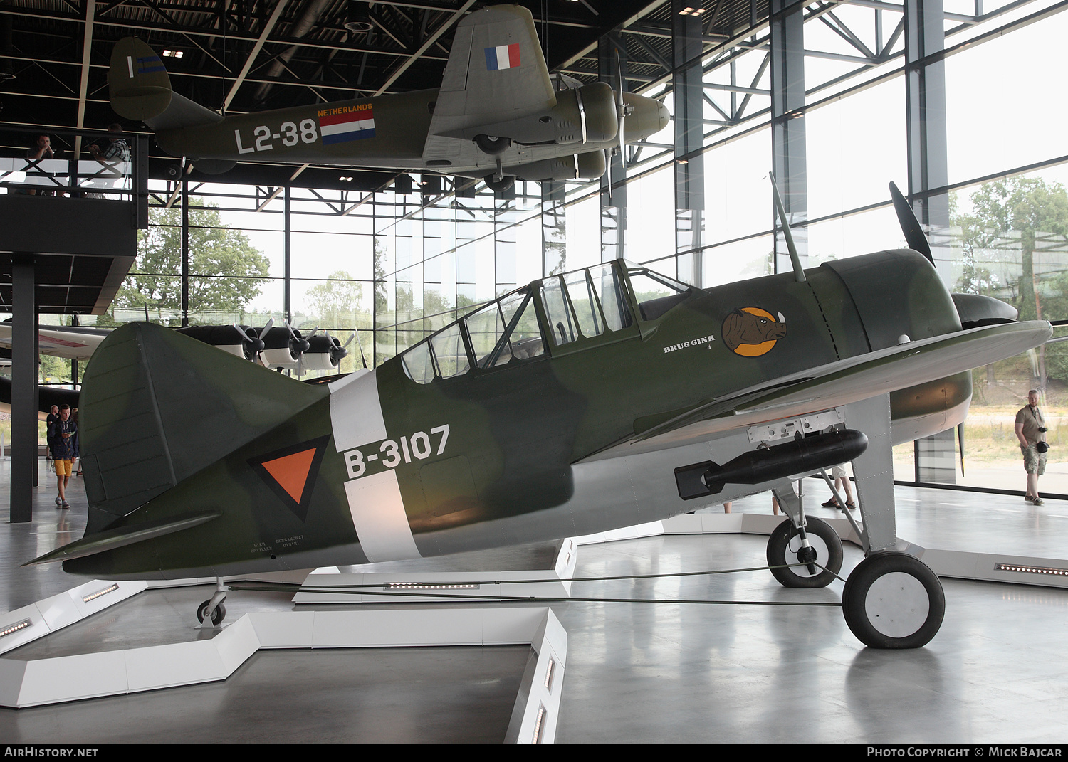 Aircraft Photo of B-3107 | Brewster B-339C Buffalo (replica) | Netherlands East Indies - Air Force | AirHistory.net #406256