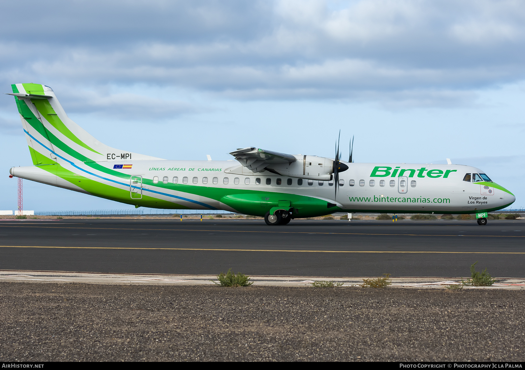 Aircraft Photo of EC-MPI | ATR ATR-72-600 (ATR-72-212A) | Binter Canarias | AirHistory.net #406260