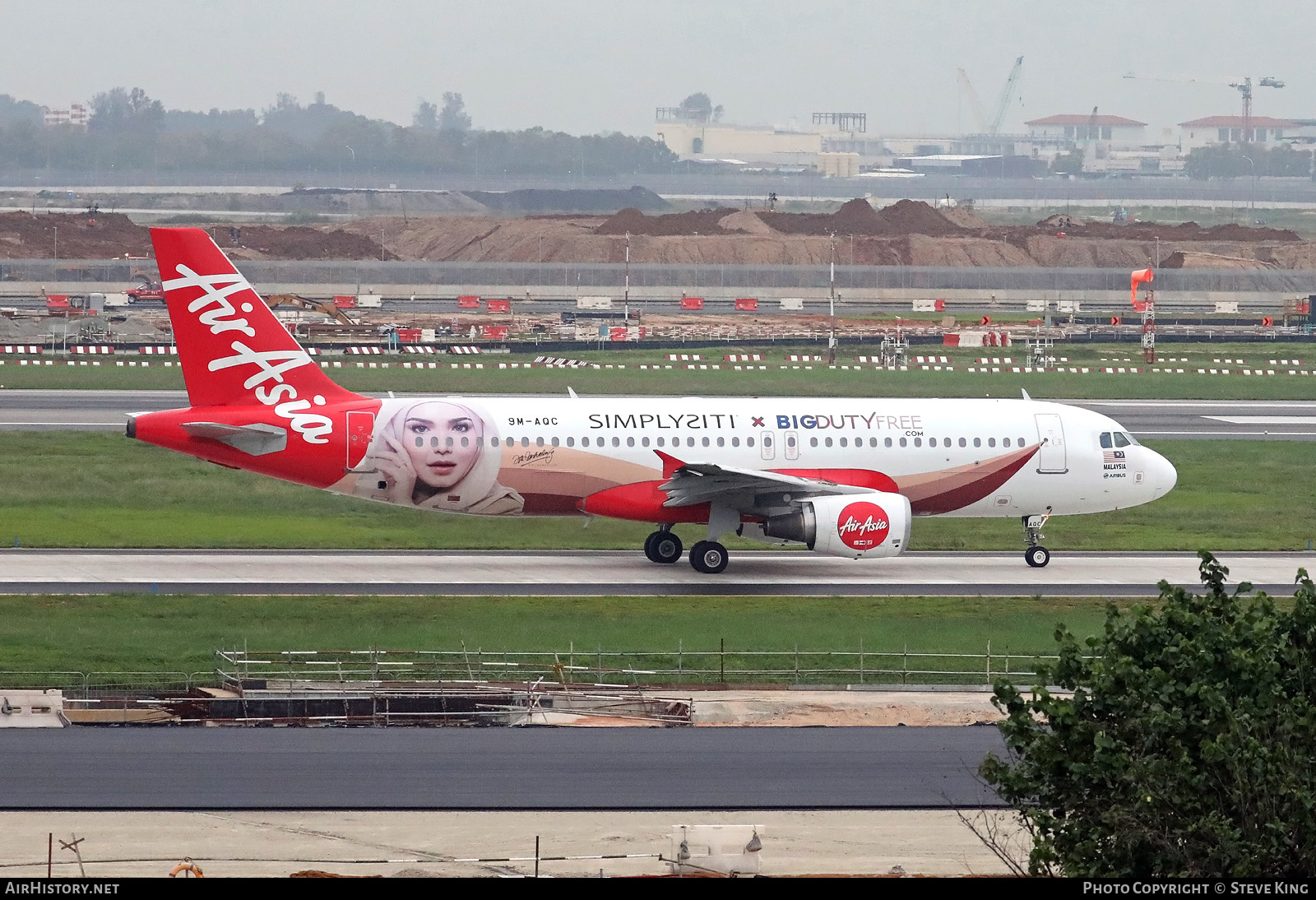 Aircraft Photo of 9M-AQC | Airbus A320-216 | AirAsia | AirHistory.net #406276