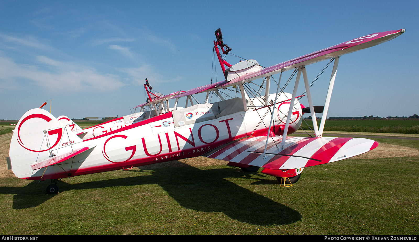 Aircraft Photo of N707TJ | Stearman N2S-1/R985 Kaydet (A75N1) | AirHistory.net #406280