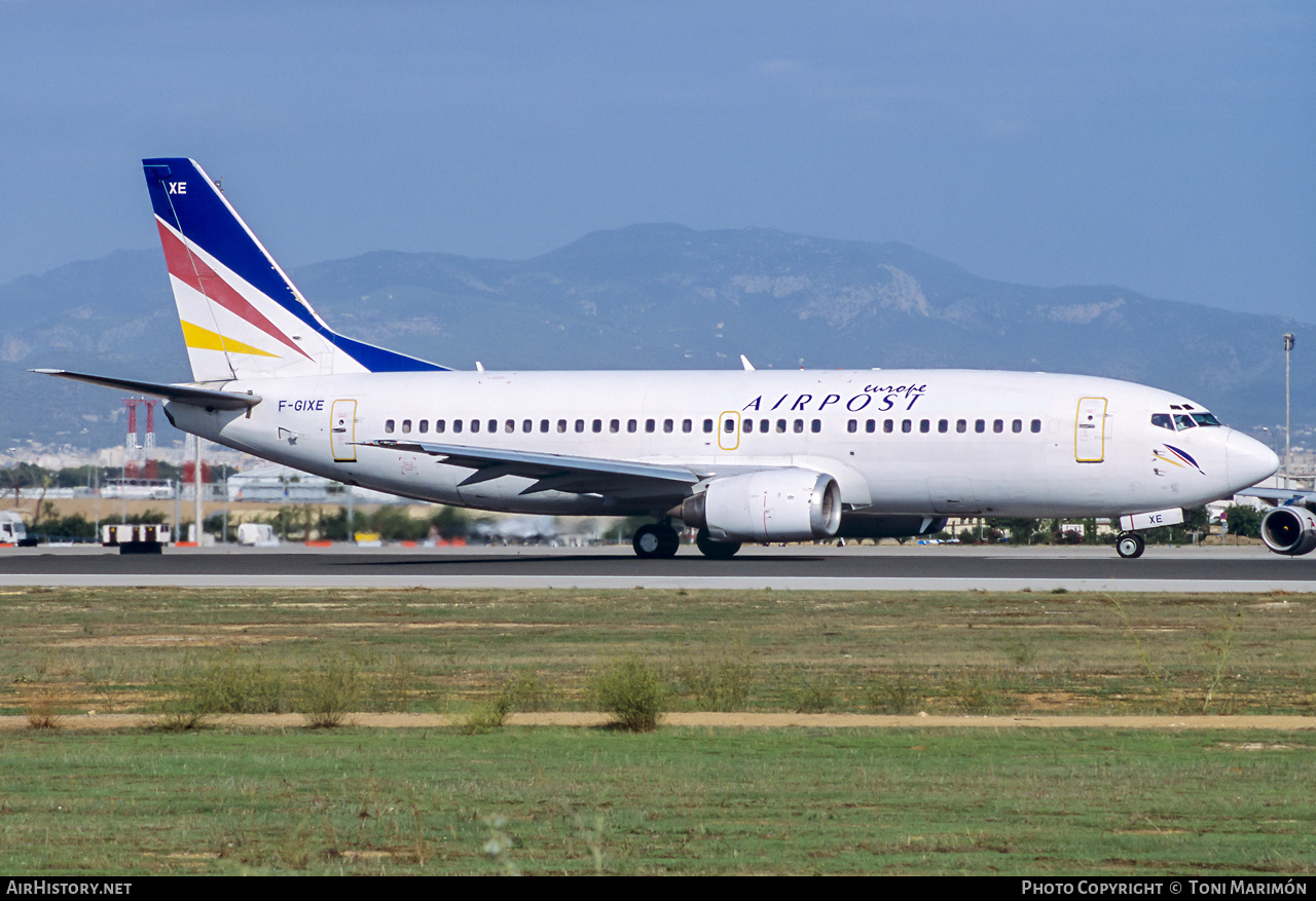 Aircraft Photo of F-GIXE | Boeing 737-3B3(QC) | Europe Airpost | AirHistory.net #406306