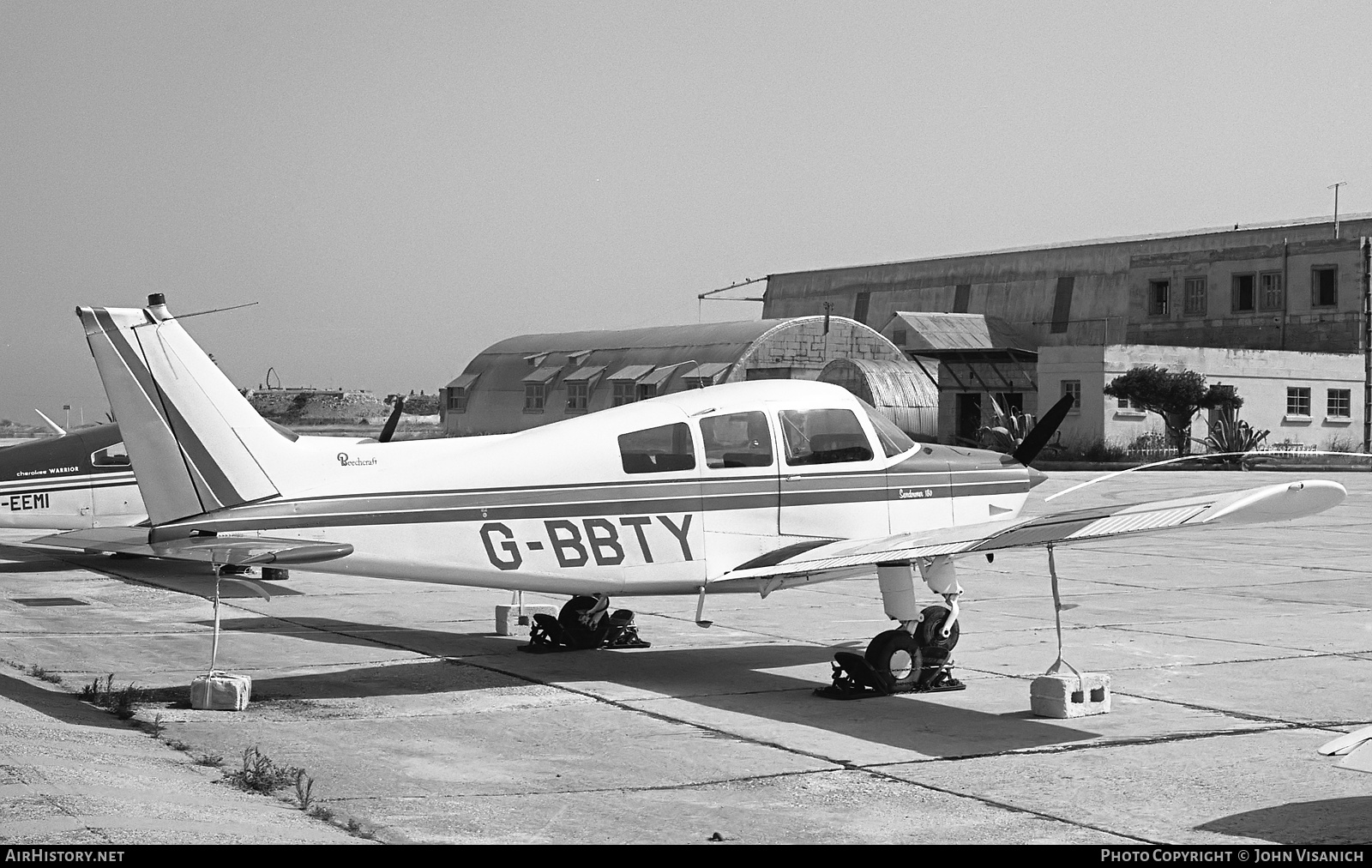 Aircraft Photo of G-BBTY | Beech C23 Sundowner 180 | AirHistory.net #406312