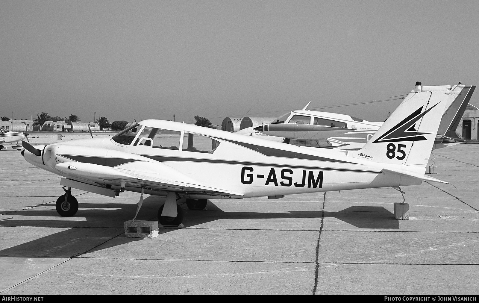 Aircraft Photo of G-ASJM | Piper PA-30-160 Twin Comanche ... | AirHistory.net #406314