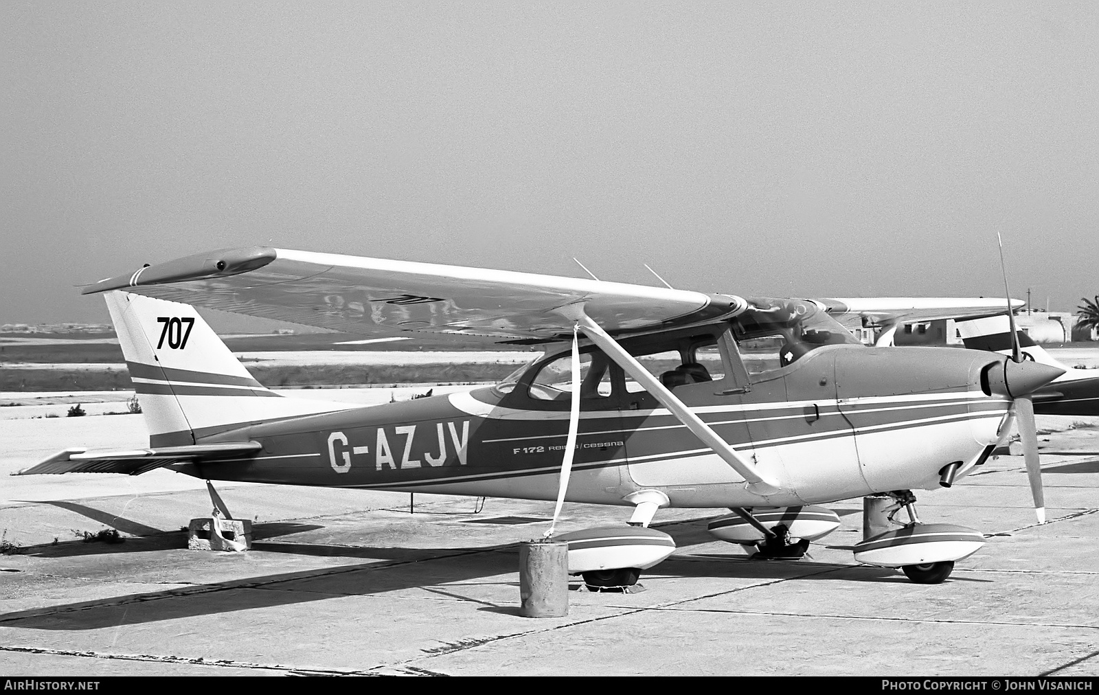 Aircraft Photo of G-AZJV | Reims F172L | AirHistory.net #406317