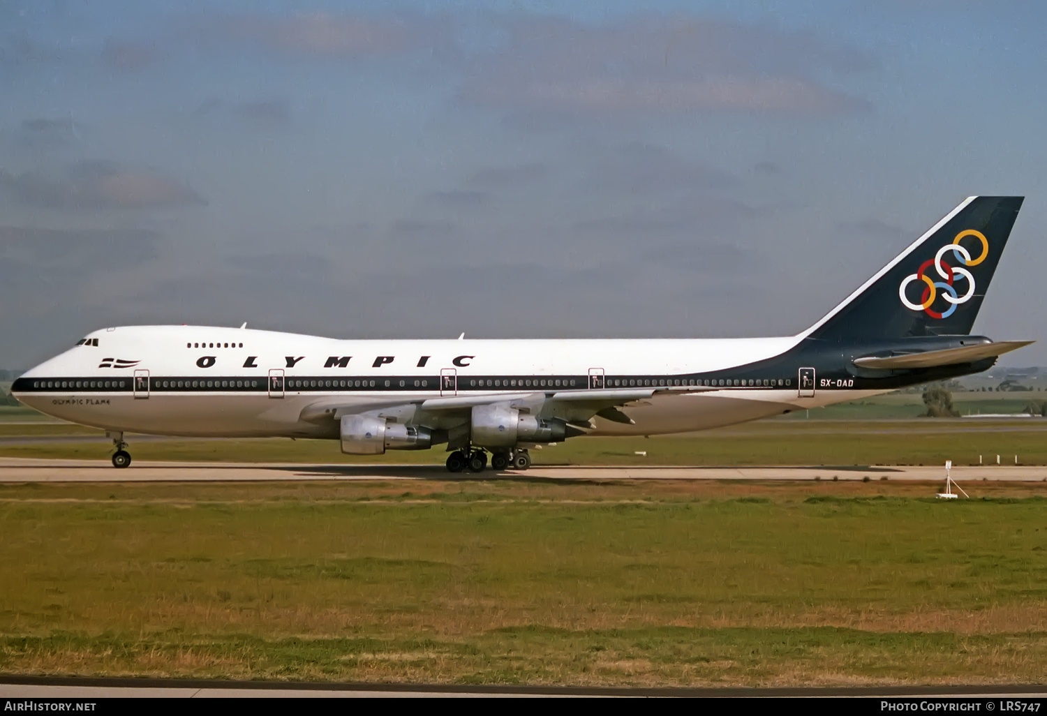 Aircraft Photo of SX-OAD | Boeing 747-212B | Olympic | AirHistory.net #406323