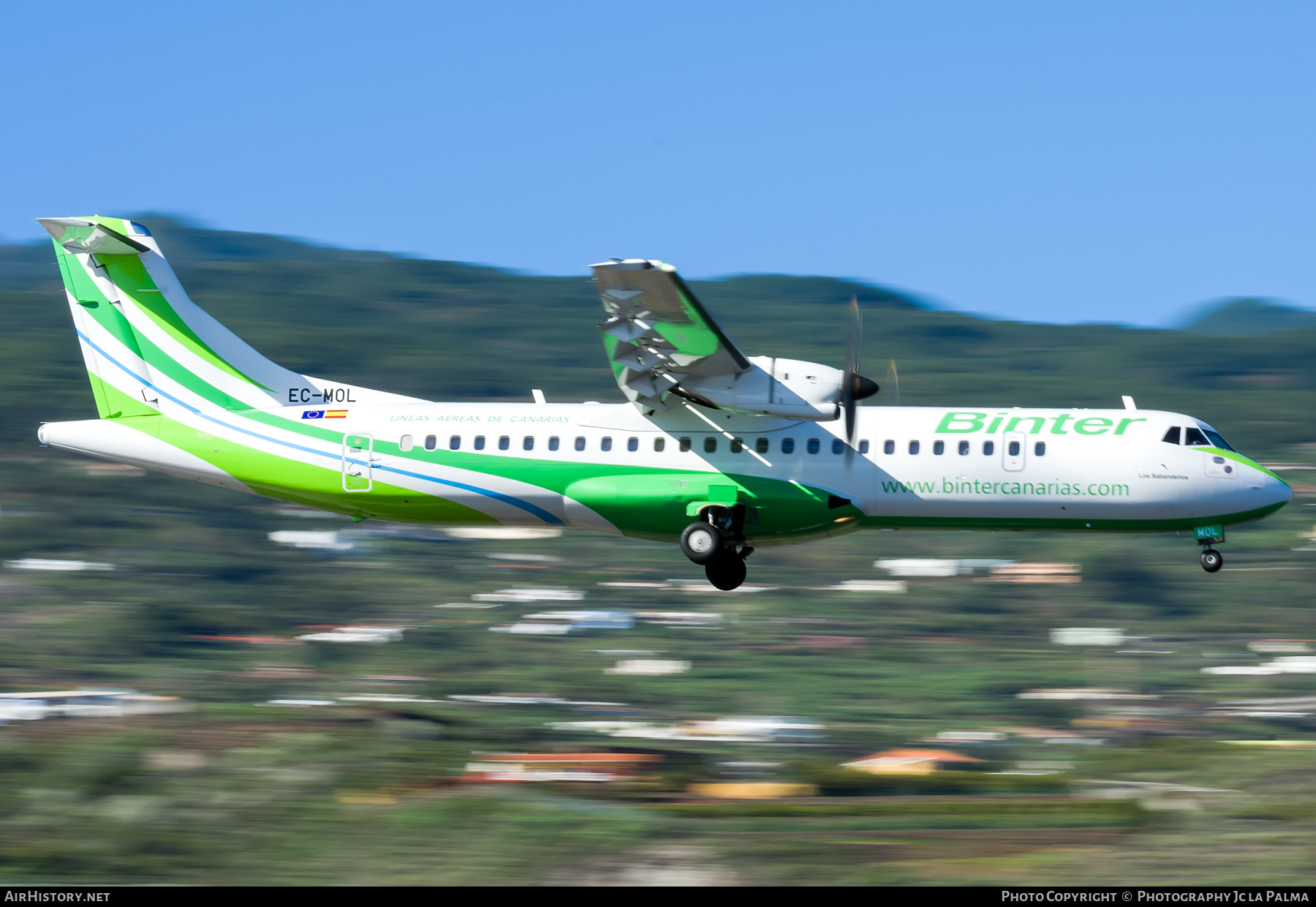 Aircraft Photo of EC-MOL | ATR ATR-72-600 (ATR-72-212A) | Binter Canarias | AirHistory.net #406324