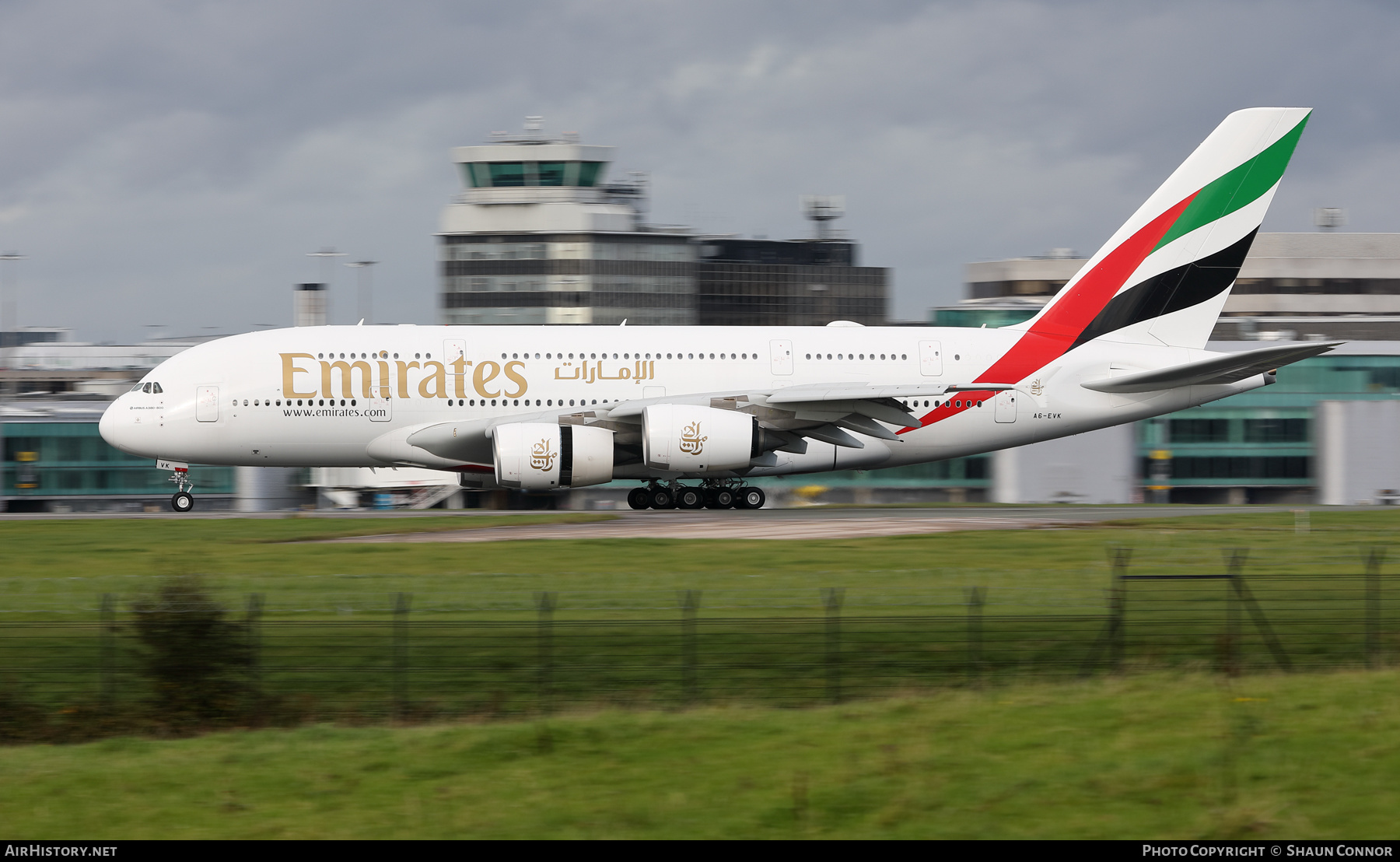 Aircraft Photo of A6-EVK | Airbus A380-842 | Emirates | AirHistory.net #406336