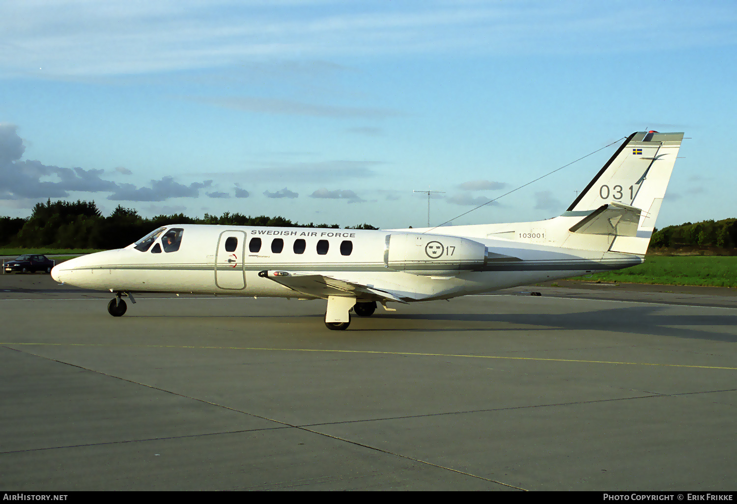 Aircraft Photo of 103001 | Cessna Tp 103 Citation II | Sweden - Air Force | AirHistory.net #406360