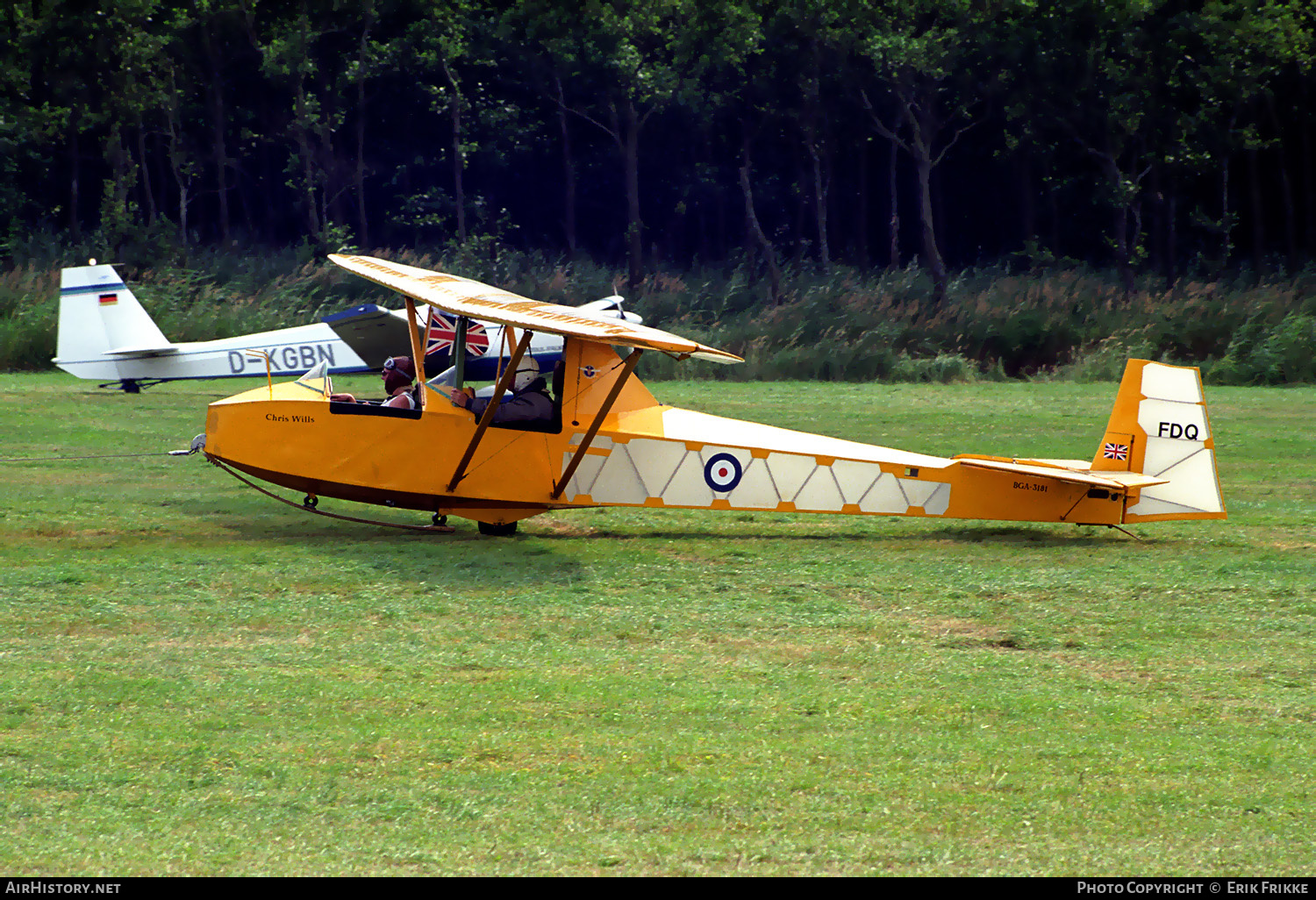 Aircraft Photo of BGA3181 | Slingsby T-31B Tandem Tutor | AirHistory.net #406367