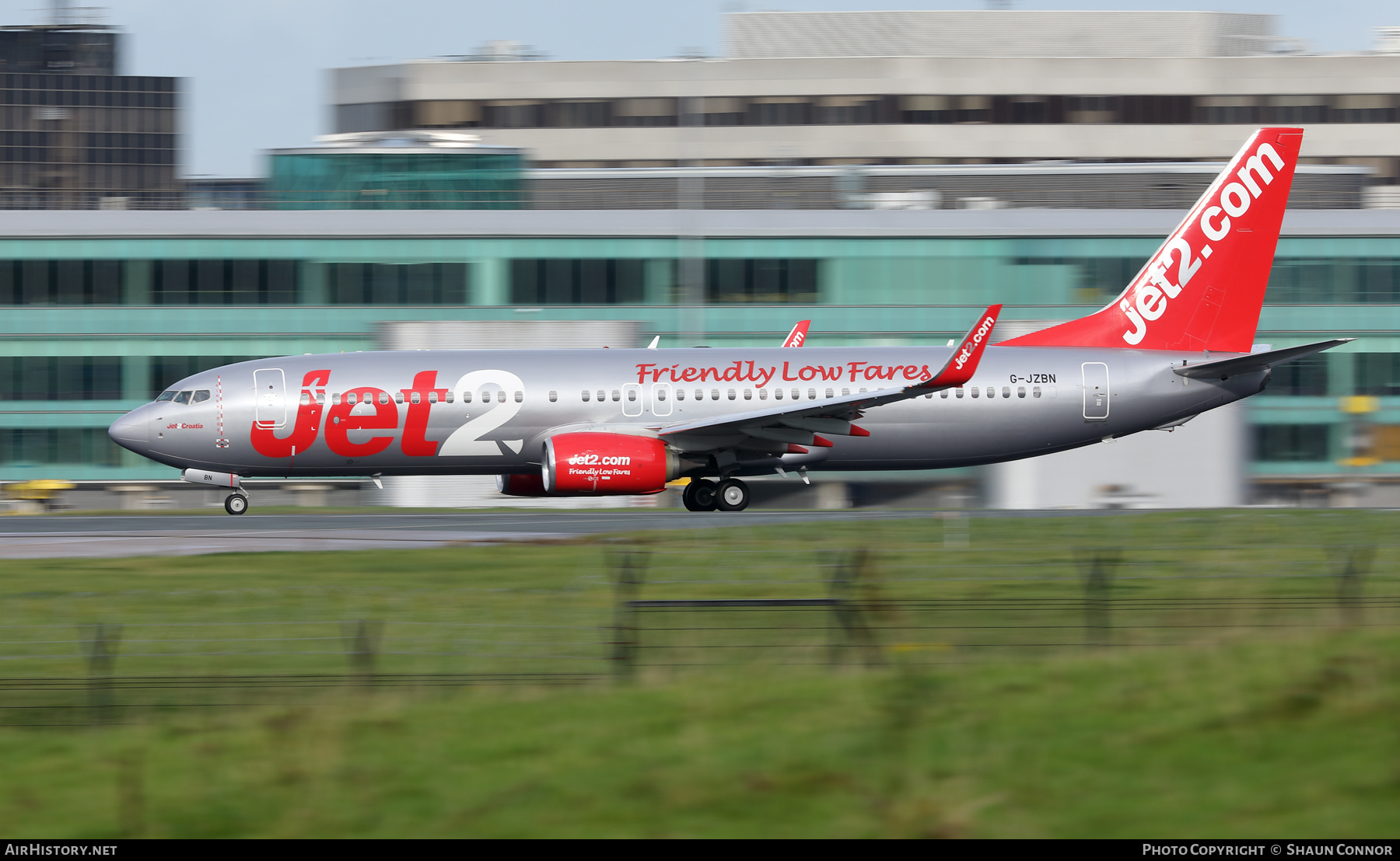 Aircraft Photo of G-JZBN | Boeing 737-800 | Jet2 | AirHistory.net #406384