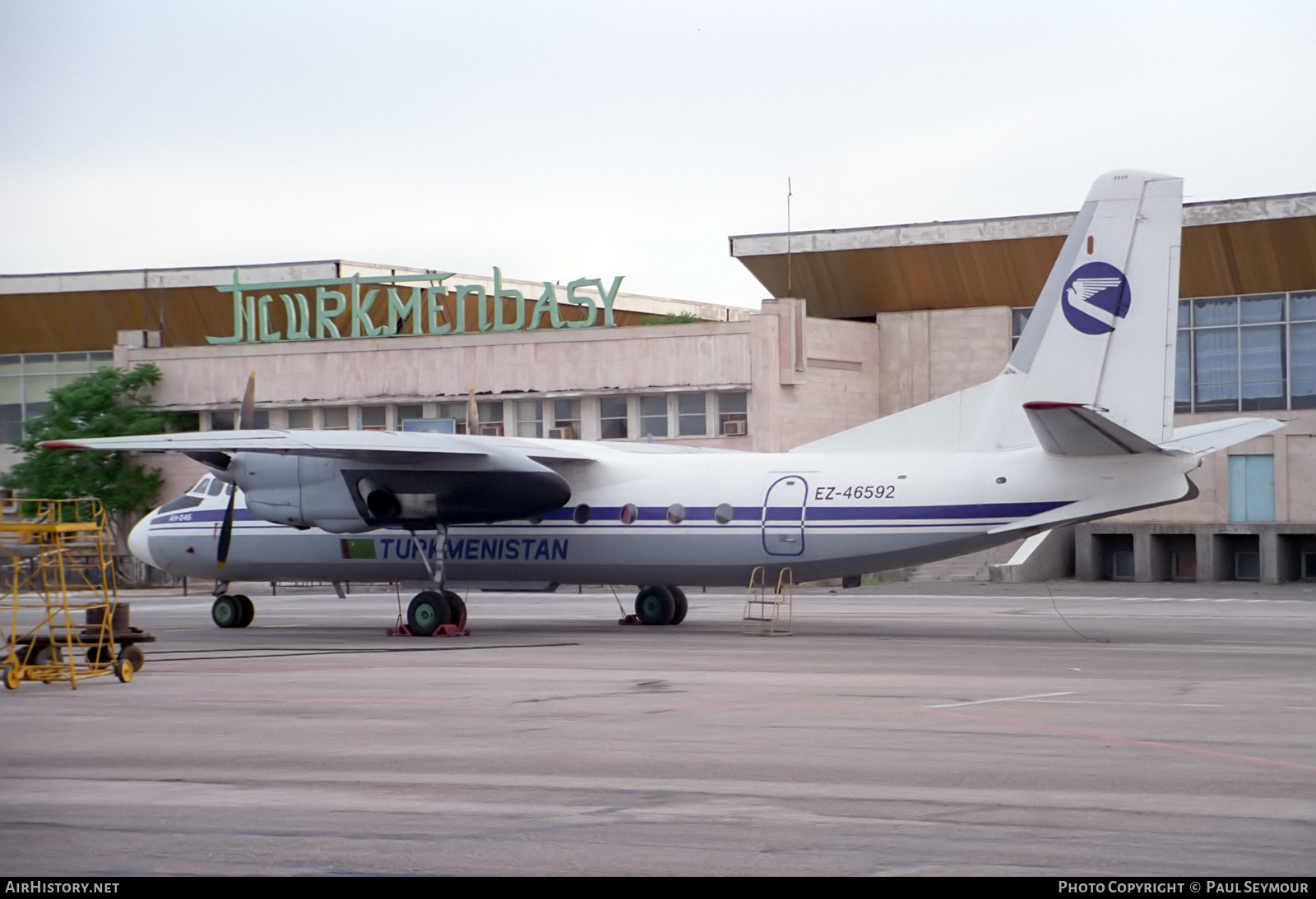 Aircraft Photo of EZ-46592 | Antonov An-24B | Turkmenistan Airlines | AirHistory.net #406402