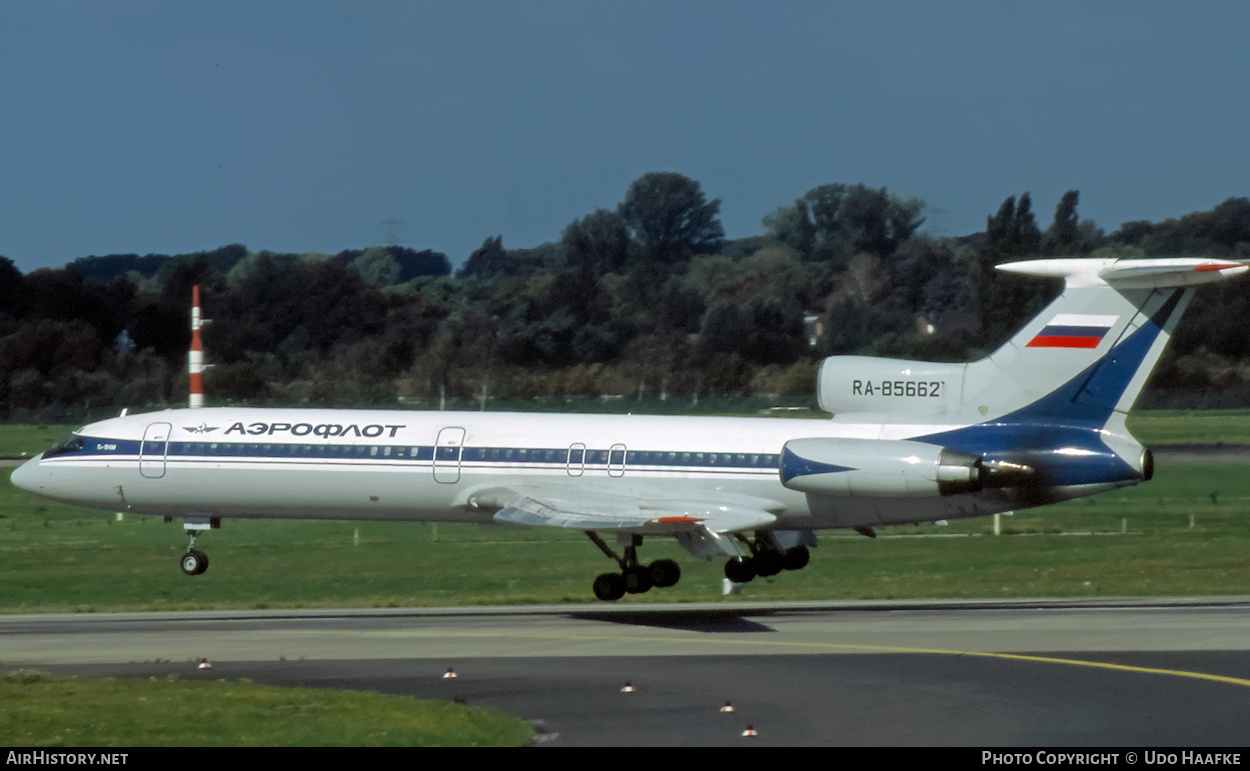 Aircraft Photo of RA-85662 | Tupolev Tu-154M | Aeroflot | AirHistory.net #406410