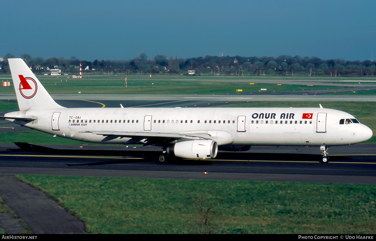 Aircraft Photo of TC-OAI | Airbus A321-231 | Onur Air | AirHistory.net #406419