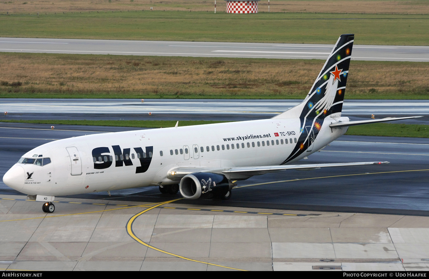 Aircraft Photo of TC-SKD | Boeing 737-4Q8 | Sky Airlines | AirHistory.net #406421