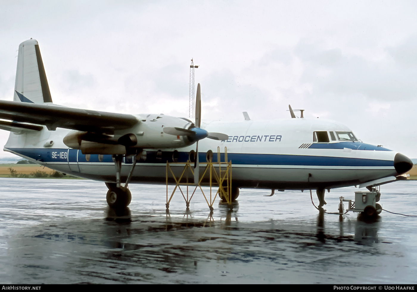 Aircraft Photo of SE-IEG | Fairchild F-27 | Aero Center | AirHistory.net #406425